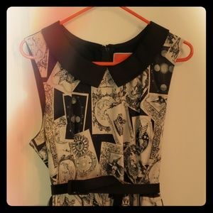 Modcloth Whimsy Without End A-Line Dress in Tarot